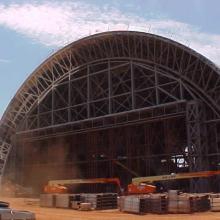 North door of Udvar-Hazy Center Aviation Hangar