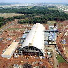 Udvar-Hazy Center Aerial View Looking N, Sep 02