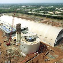 Udvar-Hazy Center Aerial View Looking SW, Sep 02