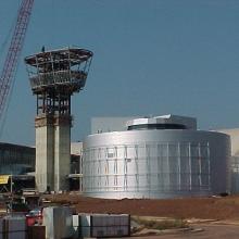 "Topping Out" the Udvar-Hazy Center Engen Tower