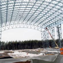 Steel for Udvar-Hazy Center Space Hangar