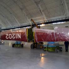 P-51 Unloaded at the Steven F. Udvar-Hazy Center