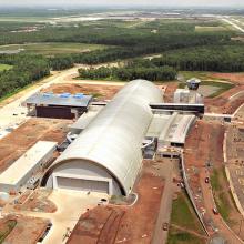 Udvar-Hazy Center Aerial View Looking N, Jun 03