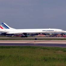 Concorde arrival at Washington Dulles Airport