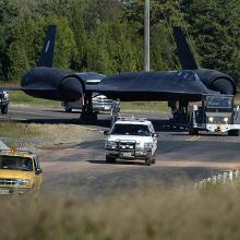 SR-71 Moves Into Udvar-Hazy Center