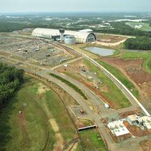 Udvar-Hazy Center site, aerial view