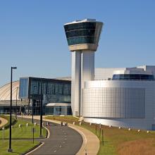 Southwesterly View of Udvar-Hazy Center