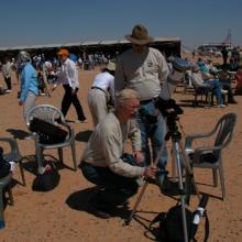 Mike Neufeld in Libyan Desert 