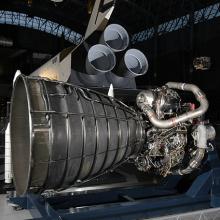 Space Shuttle Main Engine at the Udvar-Hazy Center