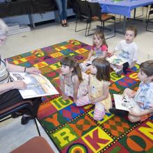 Story Time at Space Day