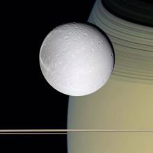 Saturn and Dione