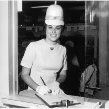 Stewardess in the 1960s