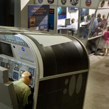 Space Shuttle Simulators at the Udvar-Hazy Center