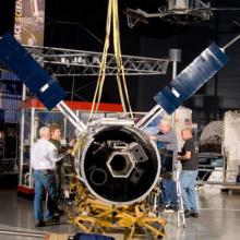 Advanced Orbiting Solar Observatory Installed at Udvar-Hazy Center