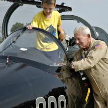 Become a Pilot Family Day at the Udvar-Hazy Center