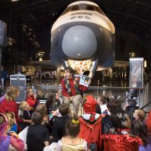 Story Time at Air & Scare at the Udvar-Hazy Center