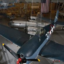 Grumman F6F-3 Hellcat at the Udvar-Hazy Center