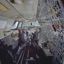 Concorde, Fox Alpha, Air France Cockpit at the Udvar-Hazy Center