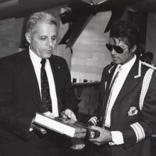 Don Lopez and Michael Jackson