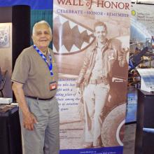 Don Lopez at EAA Air Venture Oshkosh, 2007