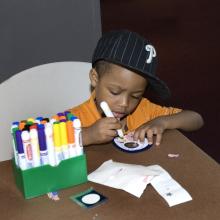 Young Patron Enjoying Space Day 2008