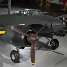 Nakajima J1N1-S Gekko (Moonlight) IRVING at the Steven F. Udvar-Hazy Center