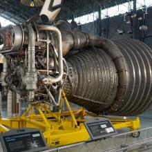 F-1 Rocket Engine at the Steven F. Udvar-Hazy Center