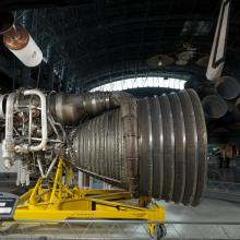 F-1 Rocket Engine at the Steven F. Udvar-Hazy Center