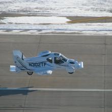 First Flight of the Terrafugia  Transition