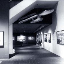 Star Trek Starship "Enterprise" Model on display in Flight in the Arts