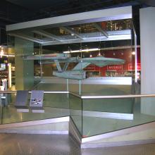 Star Trek Starship "Enterprise" Model on display in the Museum Shop