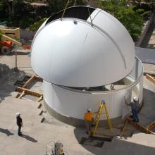 POP's dome is almost there!