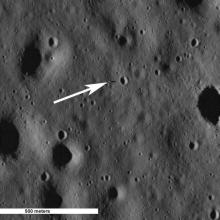 Apollo 11 Lunar Module on Moon