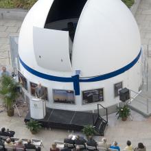 Secretary Clough Opens the Public Observatory