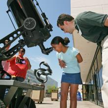 Astronomical Observing at the National Mall Building