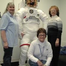 Spacesuit and ILC Seamstresses