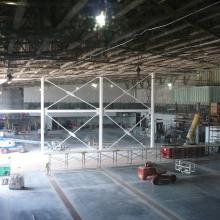 Udvar-Hazy Center Construction: Inside Restoration Hangar