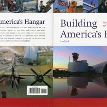 Front and Back Covers of Building America's Hangar