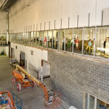 Mezzanine Overlooking the Mary Baker Engen Restoration Hangar