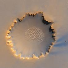 Victoria Crater -- Mars