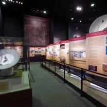 Mars Exhibit Inside the "Exploring the Planets" Gallery