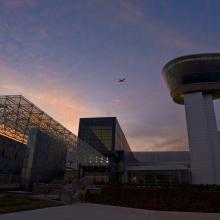 Steven F. Udvar-Hazy Center at Sunset