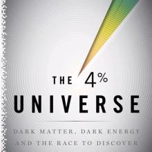 Book Cover: "The 4% Universe" by Richard Panek