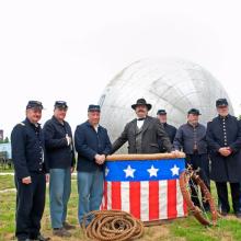 Thaddeus Lowe and re-enactors