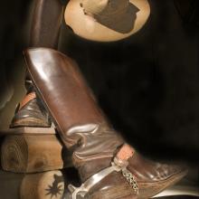 Brig. Gen. William "Billy" Michell's Hat and Boots