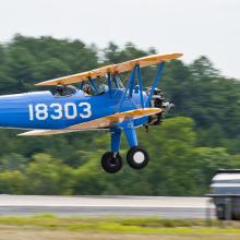 <i>Spirit of Tuskegee</i> Arrives at Dulles Airport