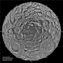 South Pole Region of the Moon