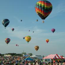 Hot Air Balloon Launch