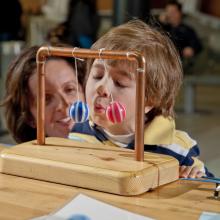 Science Experiment at the Udvar-Hazy Center