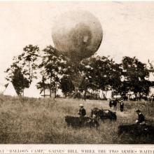 Thaddeus Lowe at the Battle of Fair Oaks